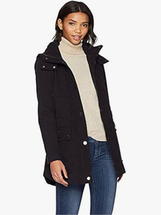 Kenneth Cole New York Jackets & Blazers - NWOT Women’s Kenneth Cole New York Black Hooded Jacket - M